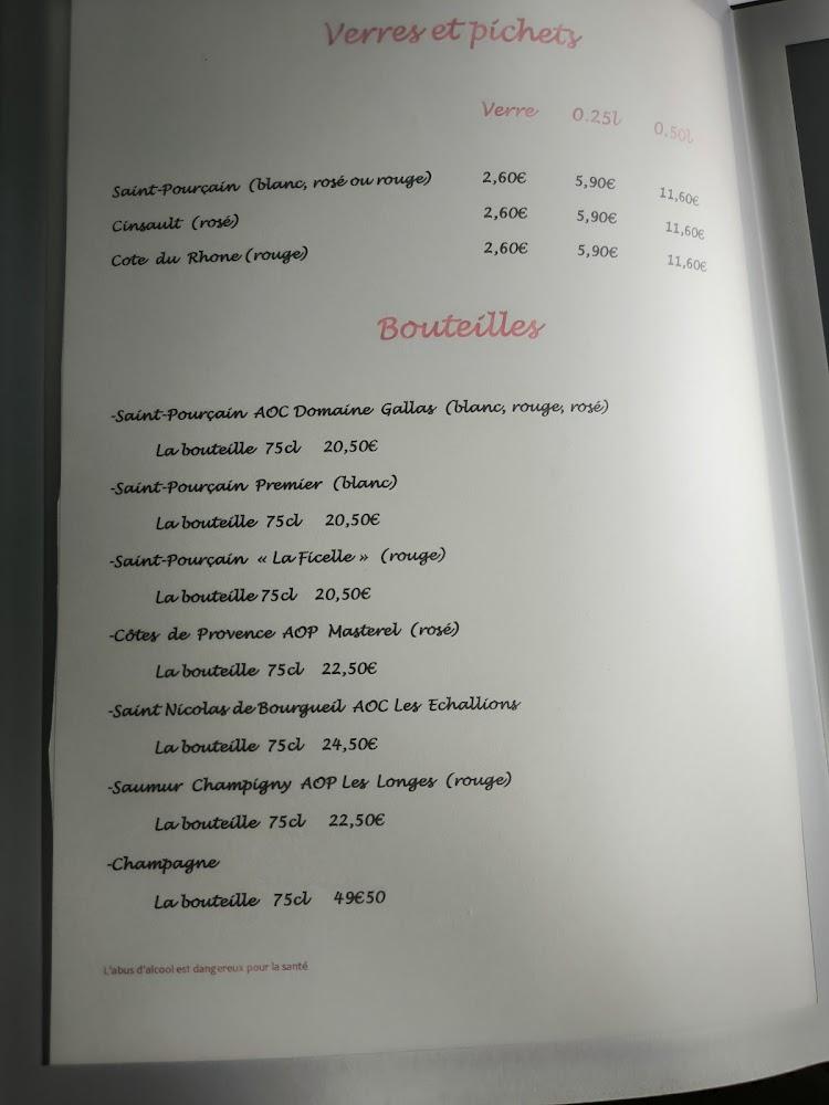 Auberge du Pont - Menu Image 2
